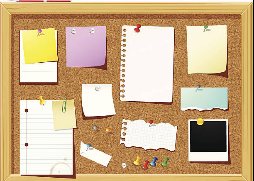 Screenshot of Bulletin Board